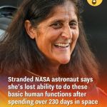 After being in space for so long, stranded NASA astronaut makes concerning admission about one thing she can no longer do